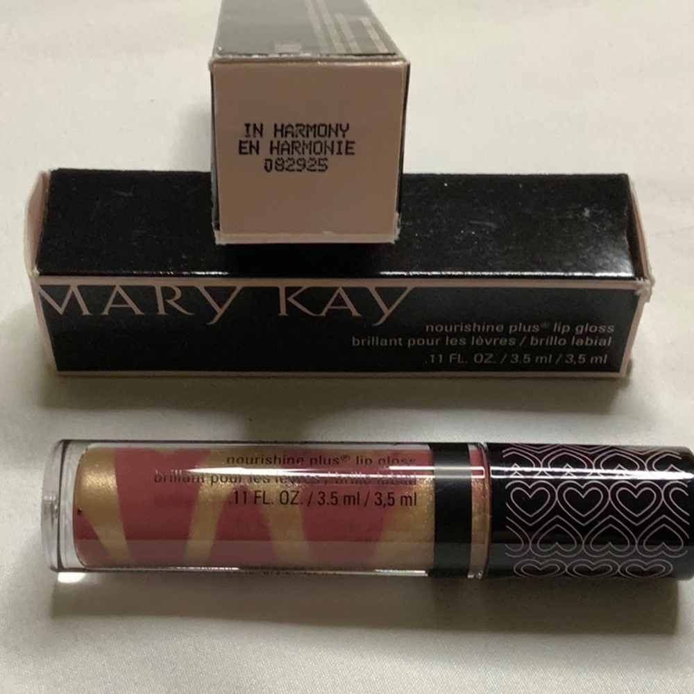 Mary Kay Nourishine Plus Lip Gloss - Pink and Gold